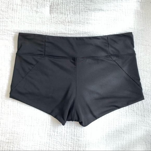 NIKE black Booty shorts ~ large - Picture 2 of 9